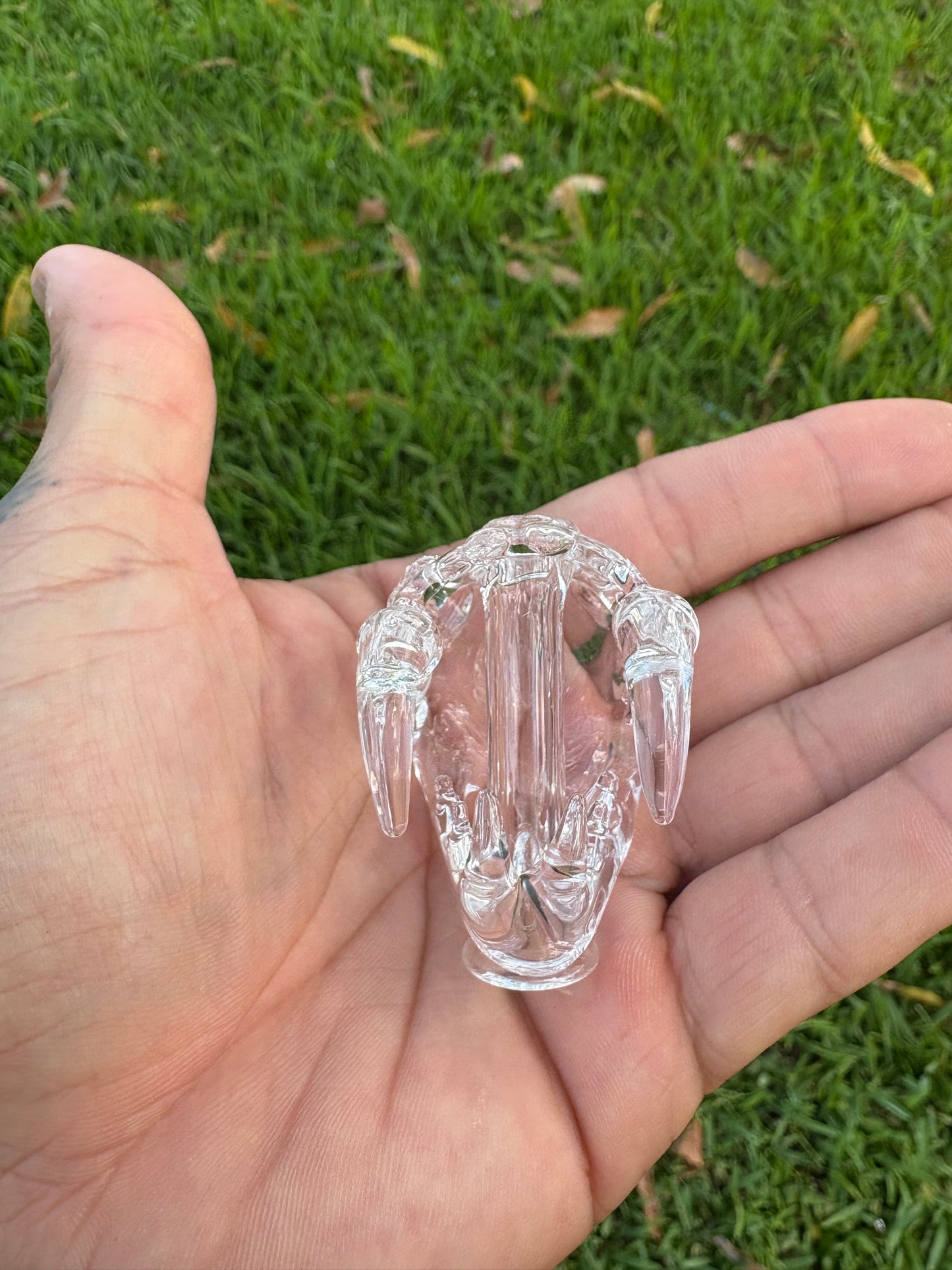 Saber tooth pivot top (clear)